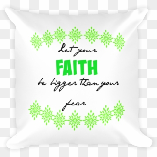 Let Your Faith Mockup - Cushion, HD Png Download