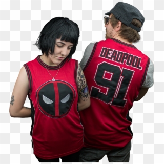 Basketball Jersey Main Image - Deadpool Jersey, HD Png Download