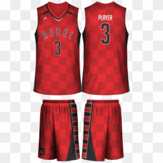 Trs 2017 - Red Basketball Uniform Design, HD Png Download