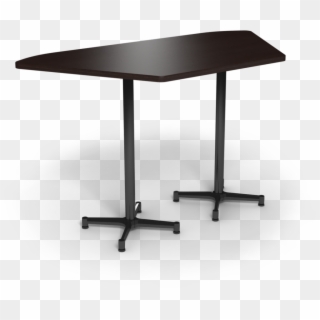 Trapezoid Black Bar Png - Outdoor Table, Transparent Png
