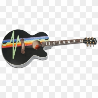 Dark Side Of The Moon Gibson Acoustic By Kantor Guitars - Moon Acoustic Guitars, HD Png Download