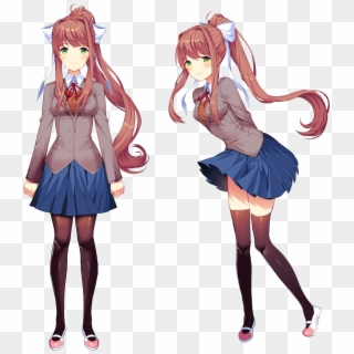 Emptymug - Monika After Story Sprites, HD Png Download , Transparent Png  Image - PNGitem in 2023