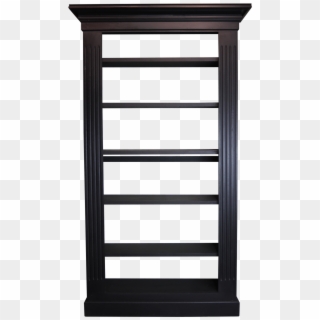 Architectural Painted Open Bookcase - Bookcase, HD Png Download