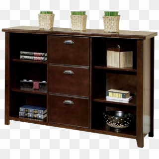 Kathy Ireland Home By Martin Tribeca Loft 3 Drawer - Bookcase, HD Png Download