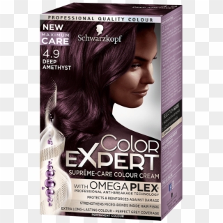 Amethyst Hair Color Colors Expert - Schwarzkopf Color Expert Dark Violet, HD Png Download