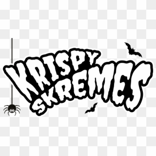 Treat Yo'self This Halloween With Krispy Kreme's Spooky - Calligraphy, HD Png Download