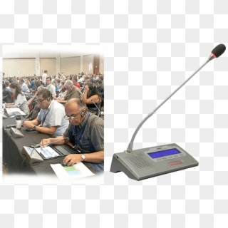 Conference Microphones With Electronic Voting - Output Device, HD Png Download