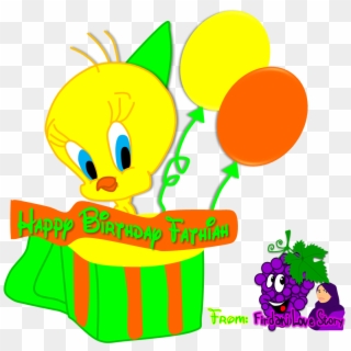 Kartun Tweety Free Cliparts That You Can Download To - Happy Birthday Tweety Bird Clipart, HD Png Download