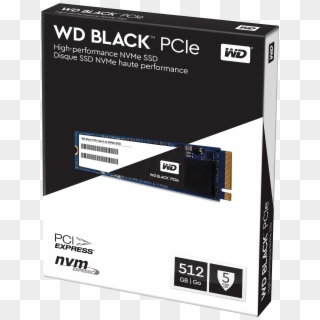 Wd Black 512gb Performance Ssd - Wd Blue Ssd M 2 500gb, HD Png Download