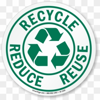 Iso Circle Sign - Reduce Reuse Recycle Circle, HD Png Download