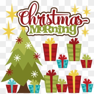 Night Clipart Morning - Christmas Morning Clipart, HD Png Download