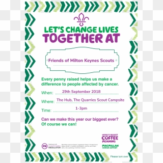 Share This - - Macmillan 2018 Coffee Morning, HD Png Download