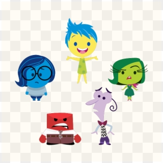 Disney's Inside Out Fan Art - Inside Out Characters Svg, HD Png Download