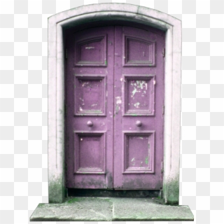 Door Puerta Cool Purple Aesthetic Edit Sticker House - Aesthetic House Png, Transparent Png