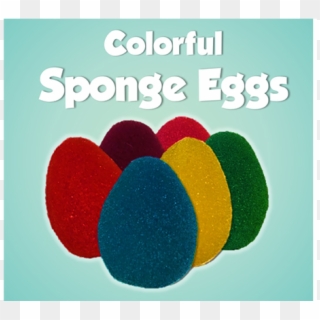 Colorful Sponge Eggs By Timothy Pressley And Goshman- - Poster, HD Png Download