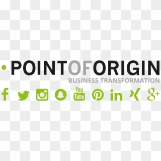 Point Of Origin Social Media Marketing - Graphic Design, HD Png Download
