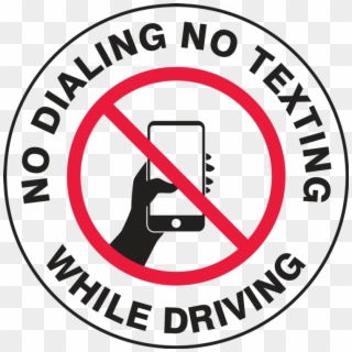 No Texting Png Pic - Avoid Cell Phone While Driving, Transparent Png