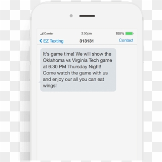 Ez Texting Iphone Image - Mobile Phone, HD Png Download