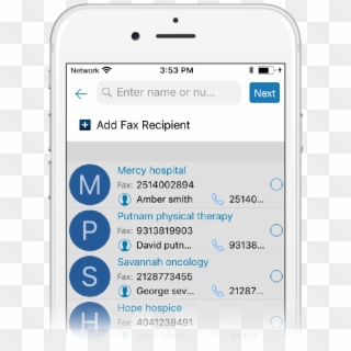 Qliqsoft Announces Faxing Integration For Flagship - Iphone, HD Png Download