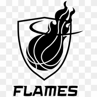 Image - Flames Basketball Club Logo, HD Png Download