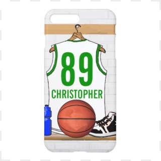 Personalized Basketball Jersey Iphone 7 Plus Case - Basketball, HD Png Download