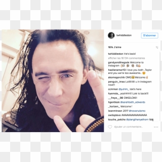 Tom Hiddleston Sur Instagram - Tom Hiddleston Loki Memes, HD Png Download