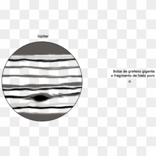 0-júpiter Sólo Con Hielo Flotando - Circle, HD Png Download