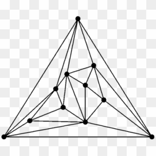 #triangulos #puntos #png #matematica - Triangle, Transparent Png