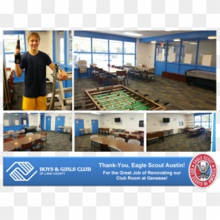 Bgclc 1014 15 Eagle Scouts Thank You Collage Teen Center - Floor, HD Png Download
