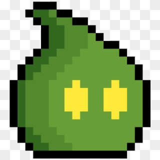 Slime - Angry Emoji Pixel Art, HD Png Download