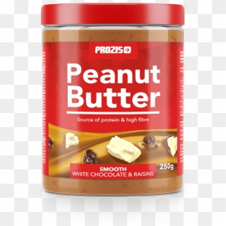 White Chocolate And Raisins Peanut Butter 250 G - Prozis, HD Png Download