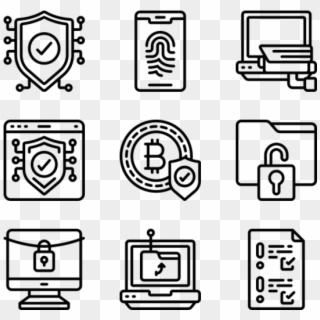 Cyber Security - Adobe Icon Vector, HD Png Download
