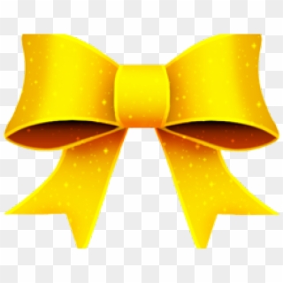 Yellow Bow Png, Transparent Png