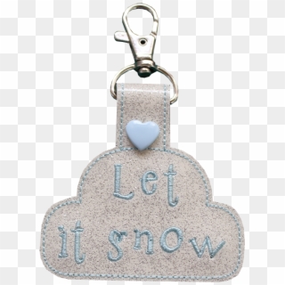 Ith Let It Snow Christmas Key Fob - Keychain, HD Png Download