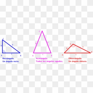 Triángulos Según Sus Ángulos - Triangle, HD Png Download