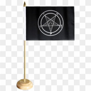 Tischflagge Baphomet Church Of Satan 15 X 22 Cm Flaggenfritze - Antichrist Facebook Cover, HD Png Download