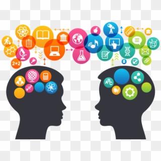Two People Brainstorming - Brain Training, HD Png Download