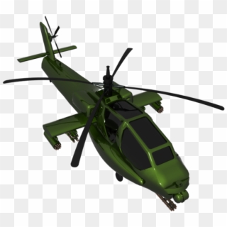 Helicóptero Apache 3d 1 Helicóptero Apache 3d 2 - Helicoptero 3d Png, Transparent Png