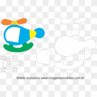 Molde De Helicóptero, HD Png Download