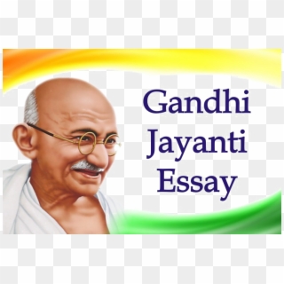 Gandhi Jayanti Transparent - Gandhi Jayanti In English, HD Png Download