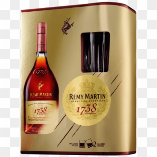 Remy Martin - Remy Martin 1738 Glass, HD Png Download