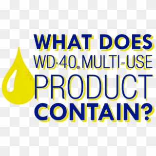 What Does <nobr>wd-40<sub>®</sub> - Graphics, HD Png Download
