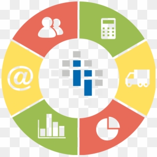 Erp Software Development - Enterprise Resource Planning Icon, HD Png Download