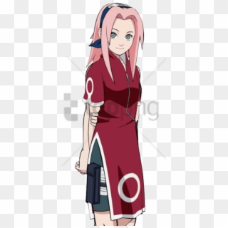 Free Png Naruto Sakura Png Image With Transparent Background - Sakura With Long Hair, Png Download