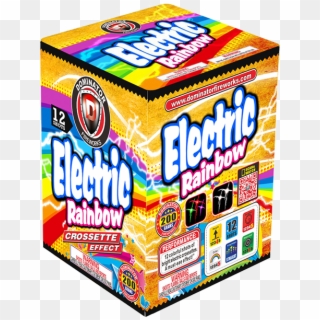 Electric Rainbow Crossettes - Snack, HD Png Download