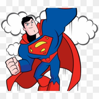 Superman Clipart Superman Character - Superman Drawing Png, Transparent Png