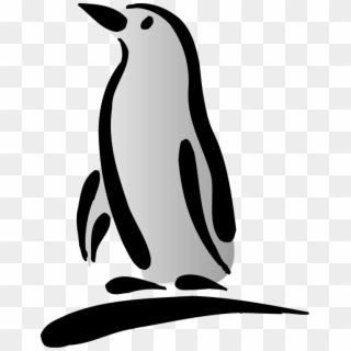 Penguin Black And White Free Penguin Clipart - Free Penguin Clipart Bw, HD Png Download