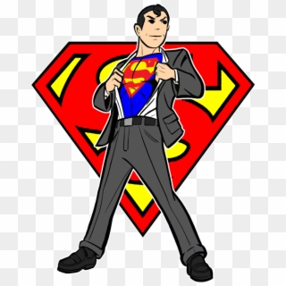 Clark Kent Clipart - Superman Logo Png, Transparent Png