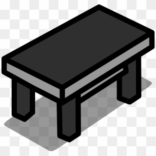 Graphic Black And White Library Image Sprite Png Club - Piano Bench Clipart, Transparent Png