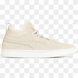 Suede Mid Classic Big Sean 366300-01 - White Tubular Shadow Knit, HD Png Download